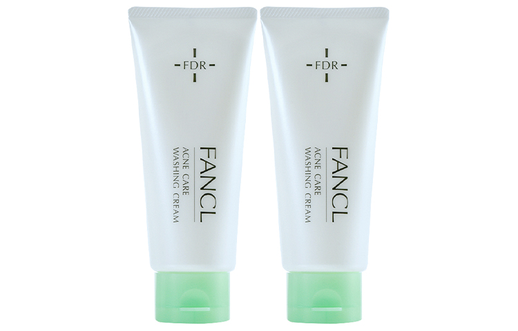 AC Acne-Fighting Hydrating Cleansers увлажняющее очищающее средство для контроля жира 90г/90г*2/90г*3 FANCL — фото 3