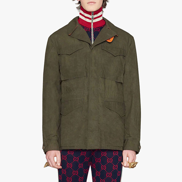 Куртка мужская Gucci, зеленый — фото 2