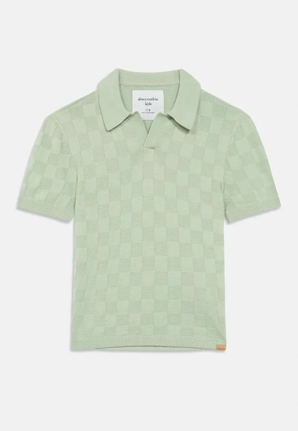 Рубашка-Поло с воротником-стойкой Abercrombie & Fitch, Silt Green