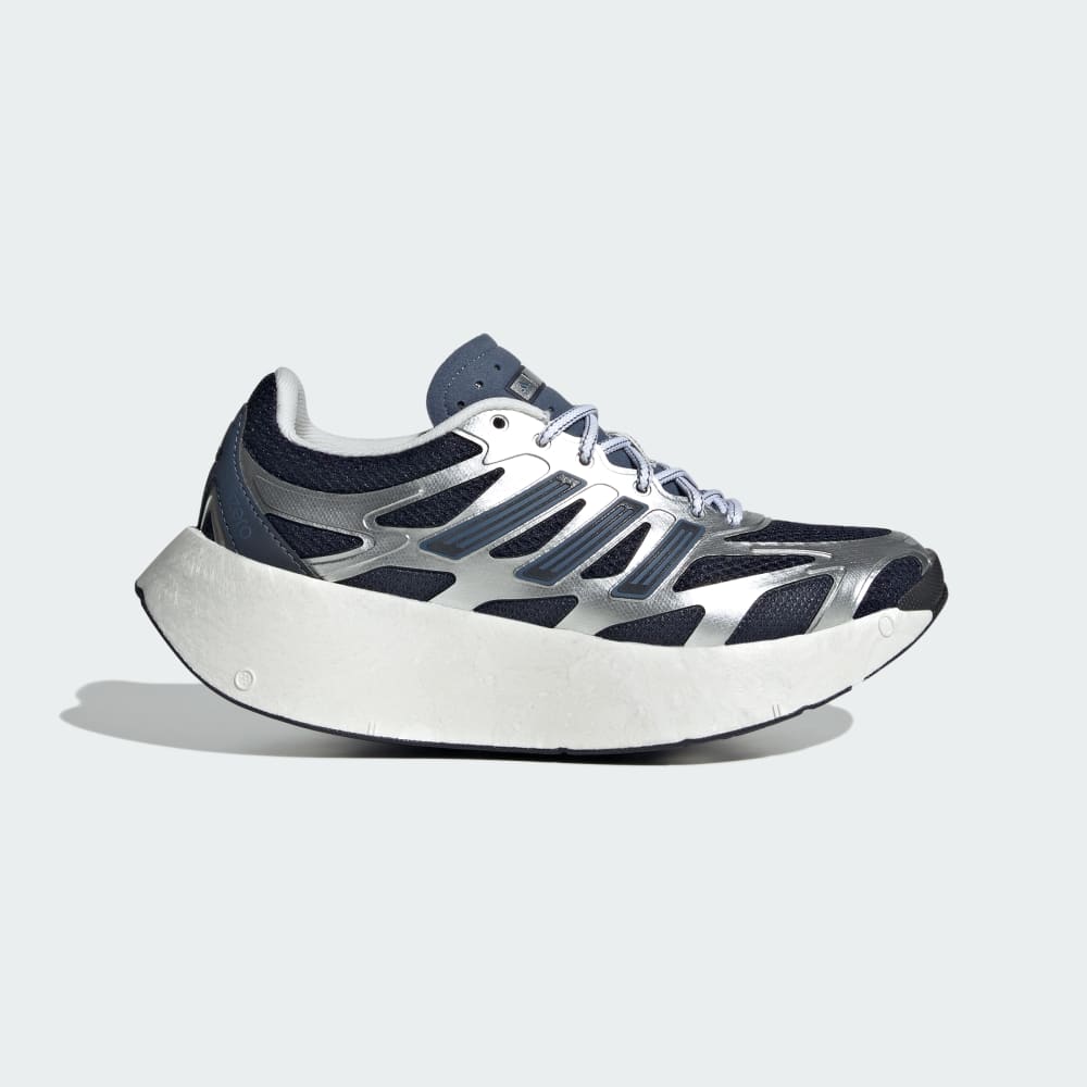 

Кроссовки на платформе Adidas Adizero Aruku Shoes Kids, цвет Silver Metallic/Legend Ink/Preloved Ink