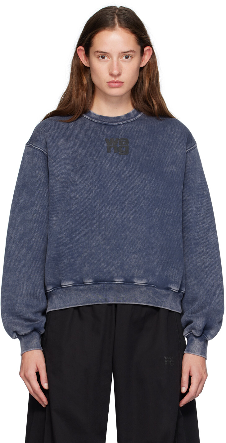 

Свитшот Navy Puff с логотипом alexanderwang.t