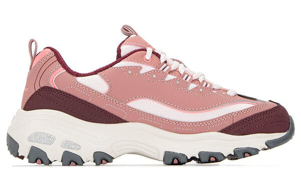 Кроссовки d lites shoes 'pink red' Skechers, розовый — фото 2