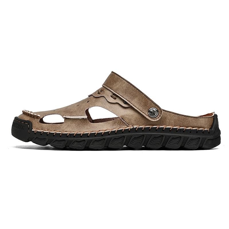 

Kung Fu partners Мужские пляжные сандалии цвета хаки, цвет Khaki