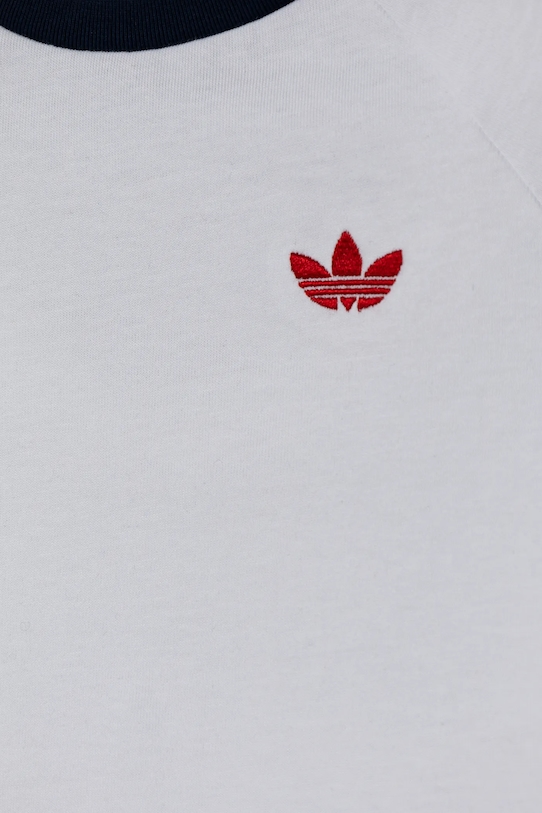 Детский хлопковый комплект Adidas Originals, белый — фото 4