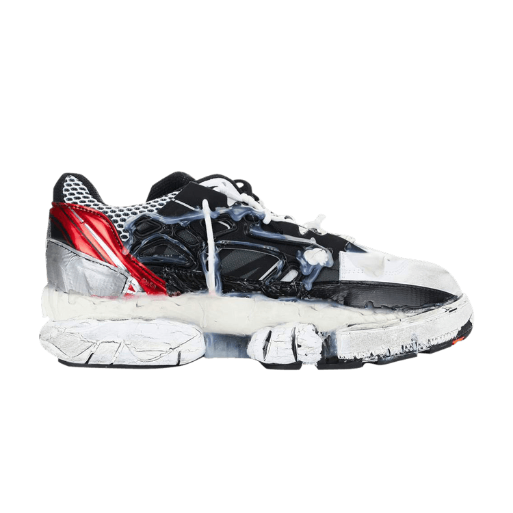 

Кроссовки Maison Margiela Fusion 'Black White', черный
