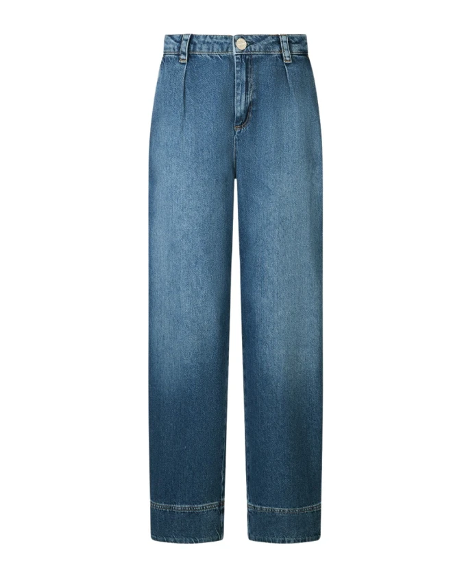 

Прямые джинсы с загнутыми краями Liu Jo, синий