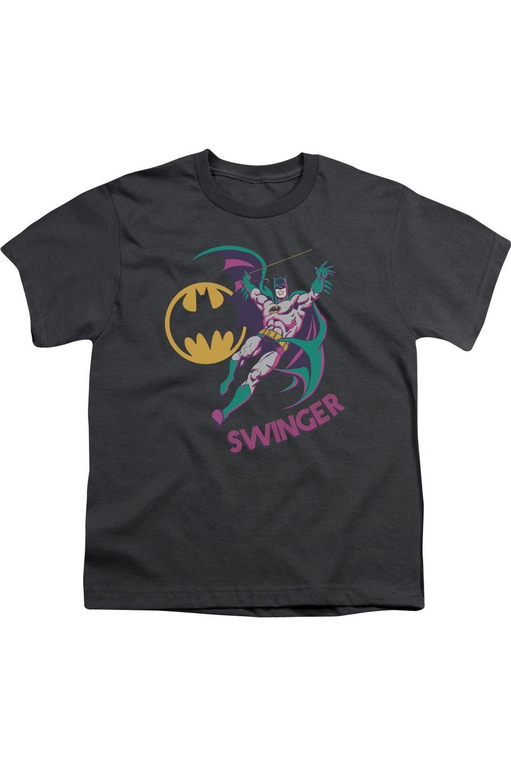 

Футболка с коротким рукавом DC Comics Swinger для детей Gildan, Charcoal