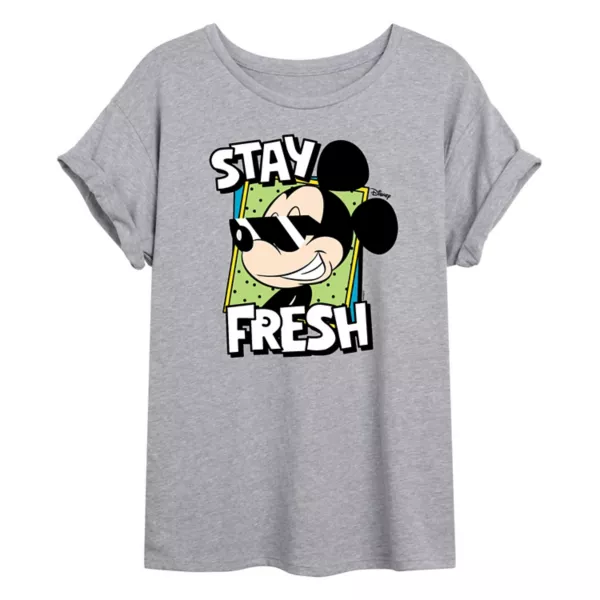 

Футболка свободного кроя с Микки Маусом из коллекции «Stay Fresh Junior» Disney, серый