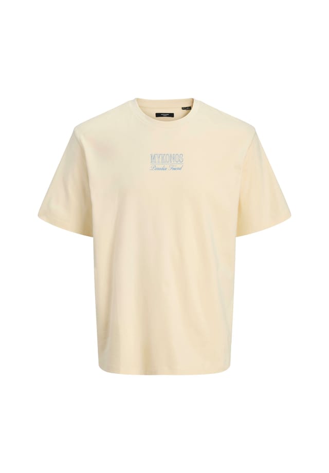

Футболка с короткими рукавами Jack & Jones, бежевый