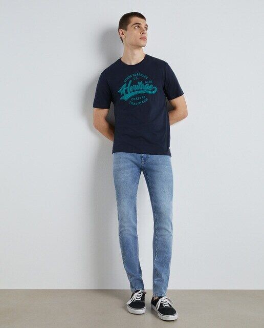 

Мужские джинсы скинни стрейч Easy Wear, синий