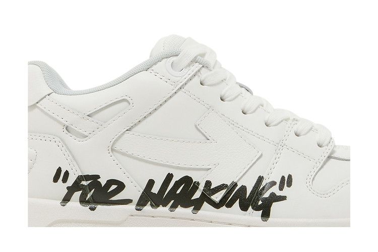 Кроссовки Off-White Off-White Wmns Out of Office 'For Walking - White Black', белый — фото 3