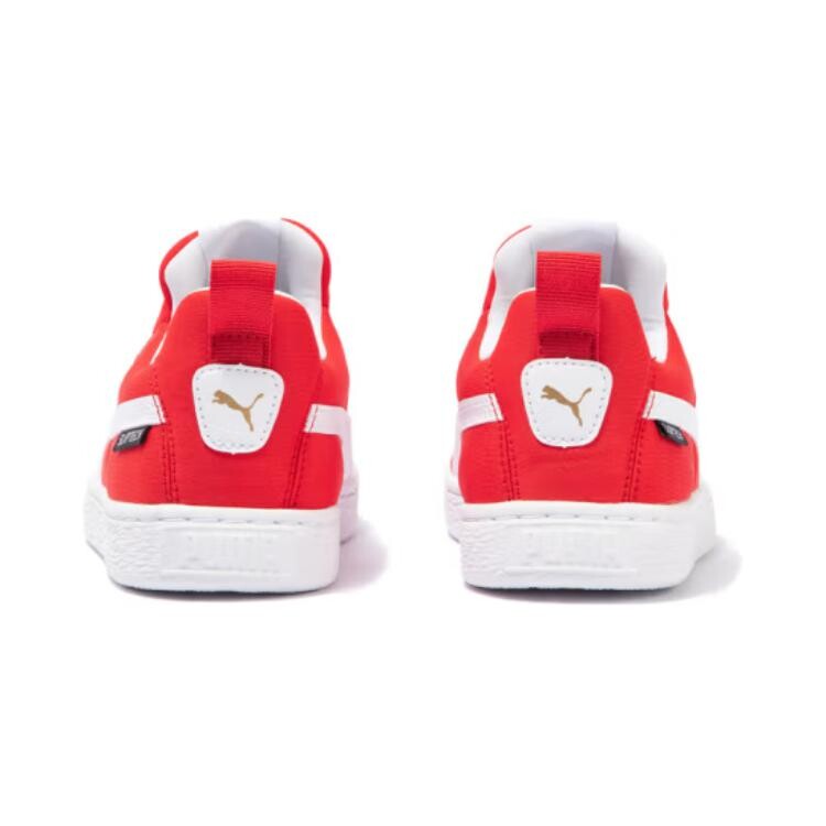 Детские кроссовки для скейтбординга Fierce Core PS Low-top красные/белые Puma, красный — фото 4