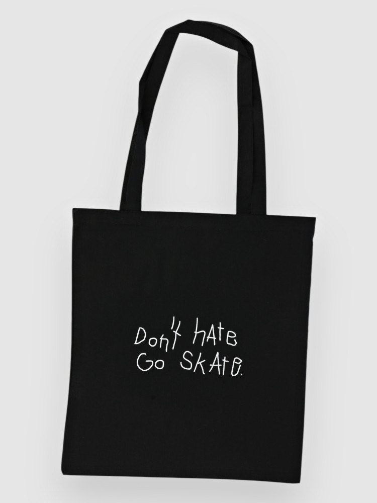 

Сумка через плечо Blue Tomato Don't Hate Go Skate Tote Umhängetasche, black