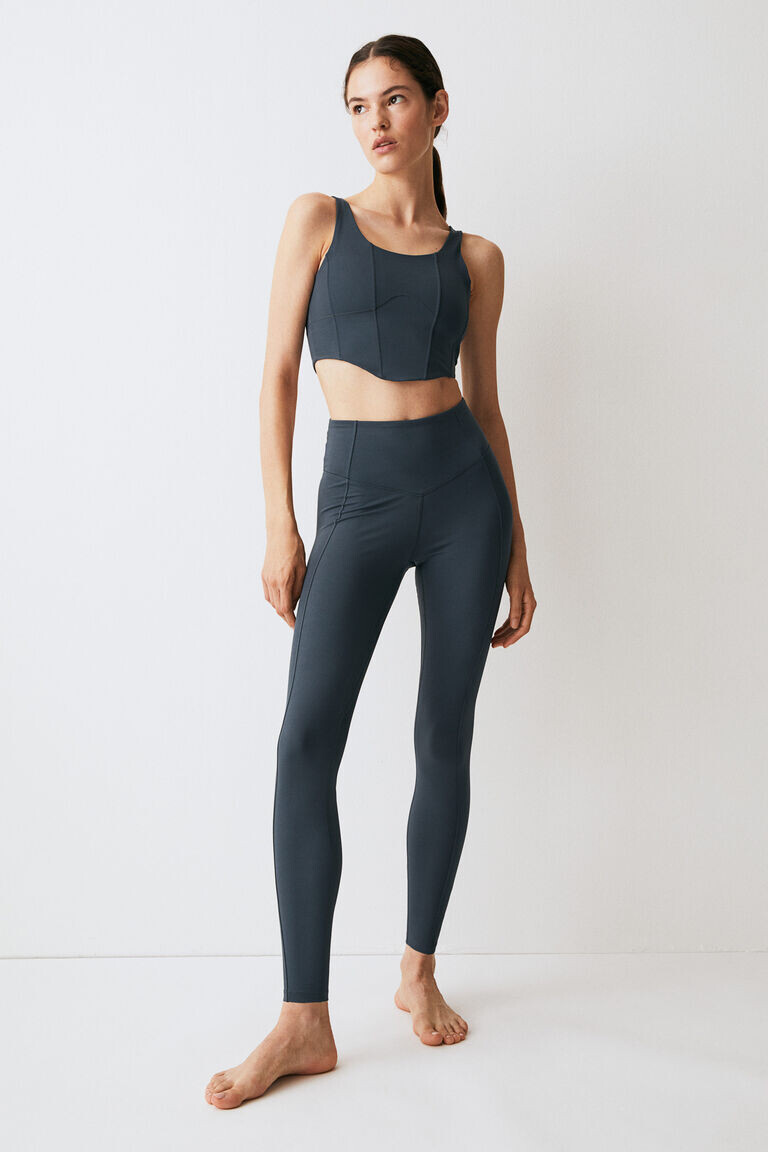 

Спортивные колготки drymove H&M, бирюзовый