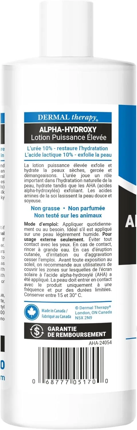 Лосьон для тела Dermal Therapy Alpha Hydroxy High Potency Lotion, 474 мл — фото 2