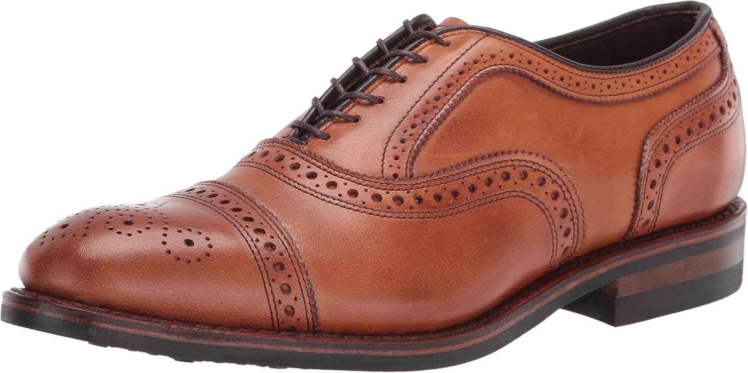 Мужские оксфорды Allen Edmonds Strand Wp с капюшоном, Walnut