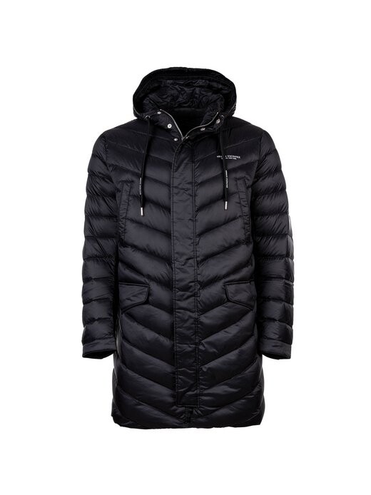 

Стеганая куртка Armani Exchange, черный