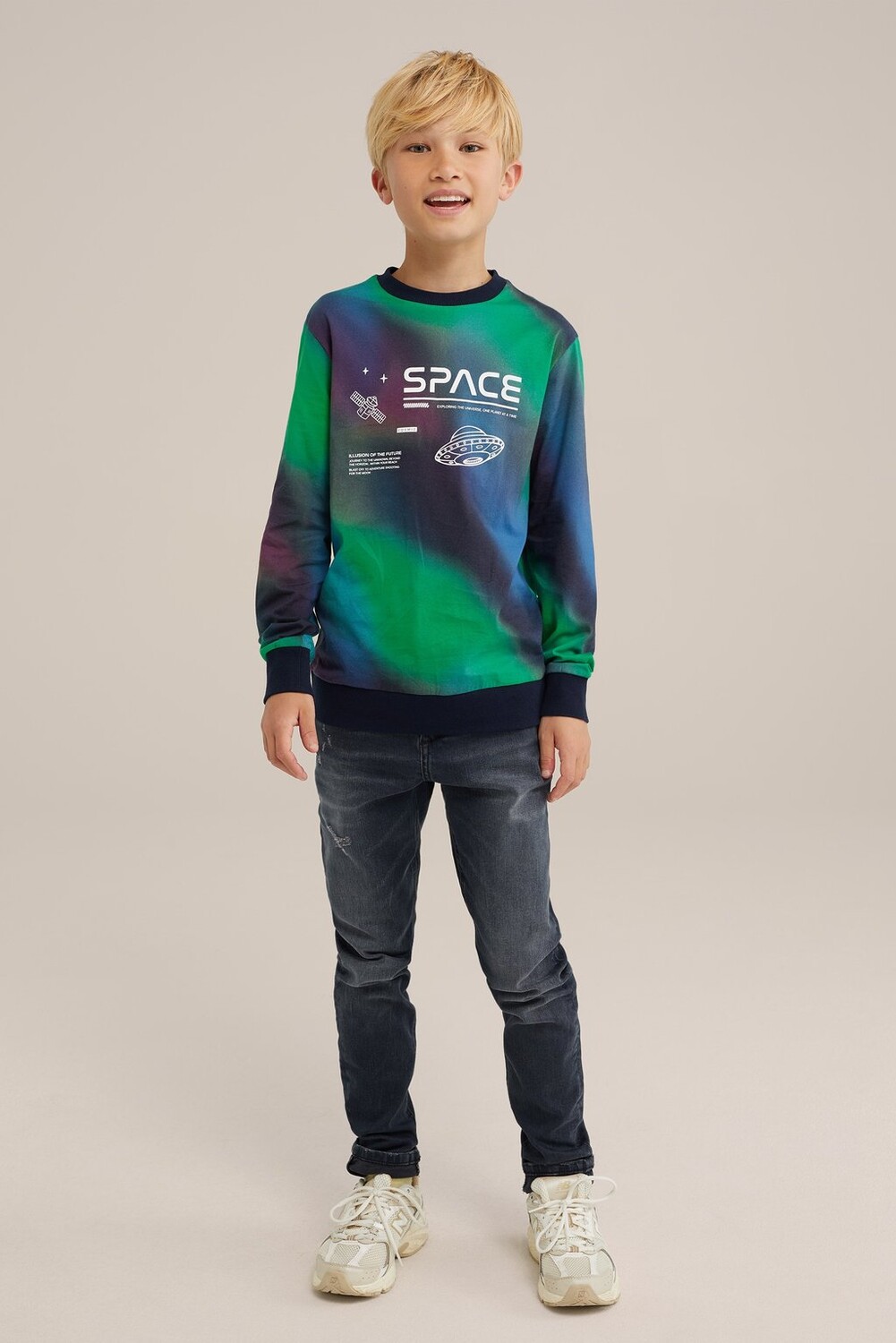 

Рубашка с длинным рукавом RIDGE WE Fashion, разноцветный