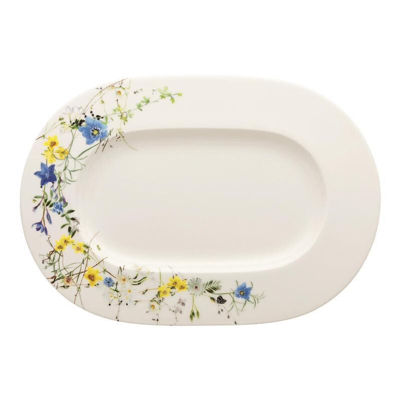 

Тарелка Brillance Fleurs des Alpes 34x24 см Rosenthal, красочный
