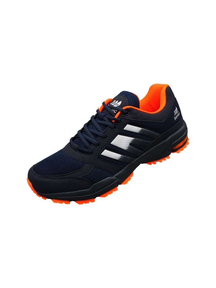 

Кроссовки на шнуровке planetshoes Sneaker, цвет Blau/Orange, Оранжевый, Кроссовки на шнуровке planetshoes Sneaker, цвет Blau/Orange