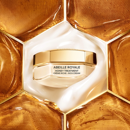 Пилинг Guerlain — Питательный против морщин Abeille Royale Honey Treatment Rich Cream, 50 мл — фото 4