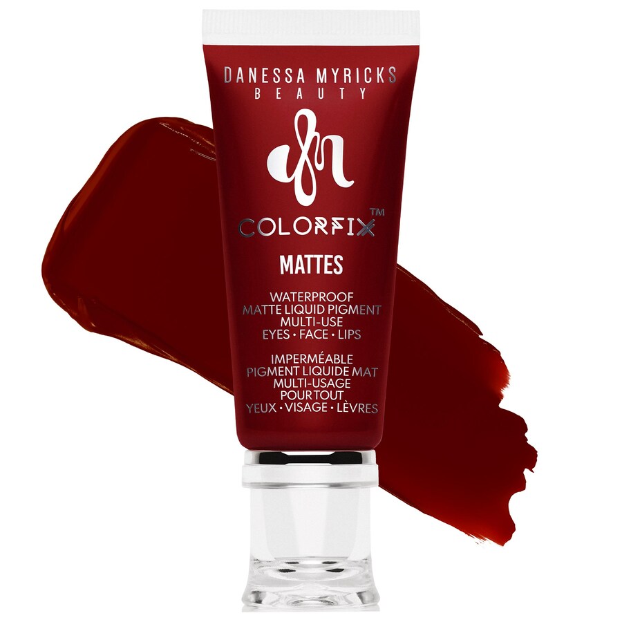 

Colorfix - многофункциональный водостойкий жидкий пигмент для глаз, щек и губ. Danessa Myricks Beauty, 0.34 oz /10 mL, Primary Red