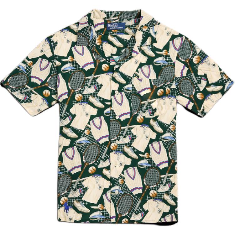 

Мужская разноцветная рубашка SS24 Polo Ralph Lauren, мультиколор