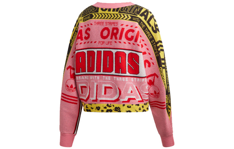 Свитшот с трилистником женский Adidas Originals — фото 2
