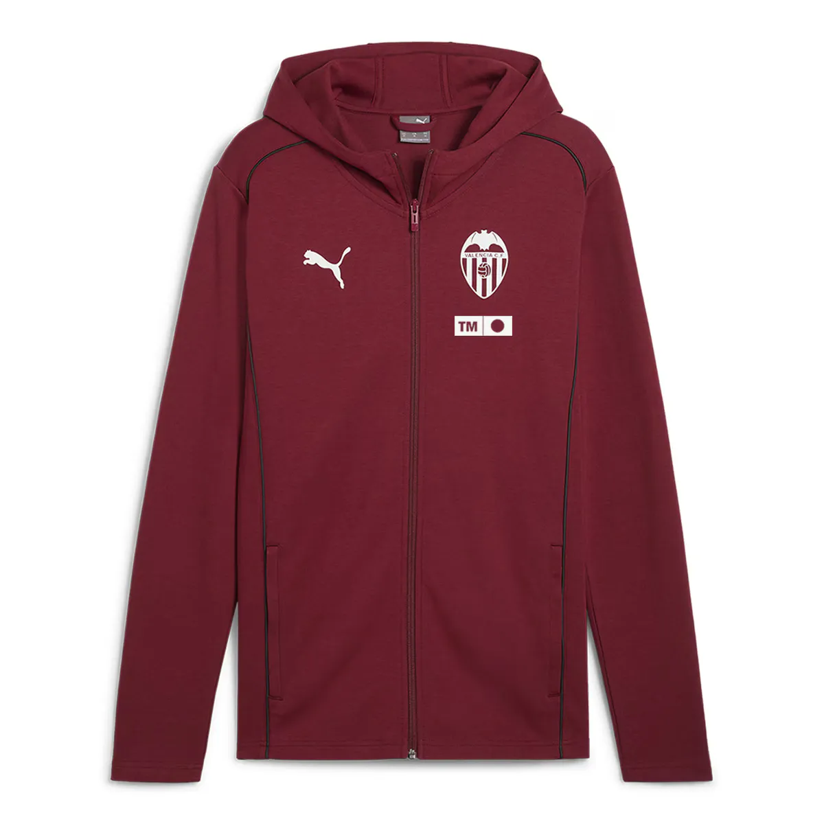 

Valencia FC 2024-2025 Puma детский свитшот, красный