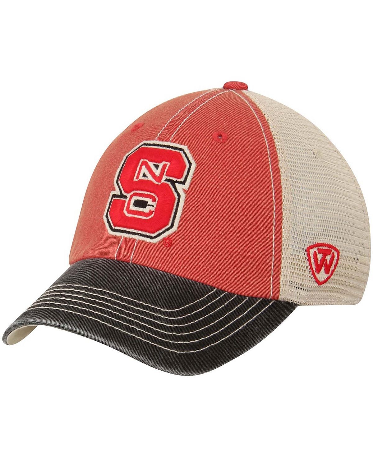 

Мужская кремово-черная кепка NC State Wolfpack Offroad Trucker Hat Top of the World