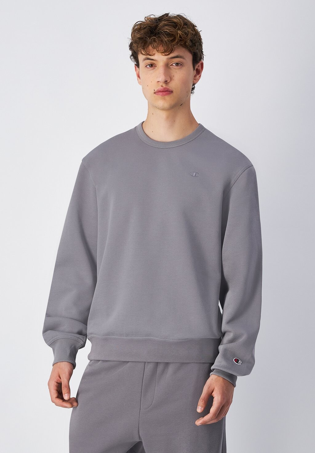 

Толстовка CREWNECK SCRIPT SHOP Champion, серый