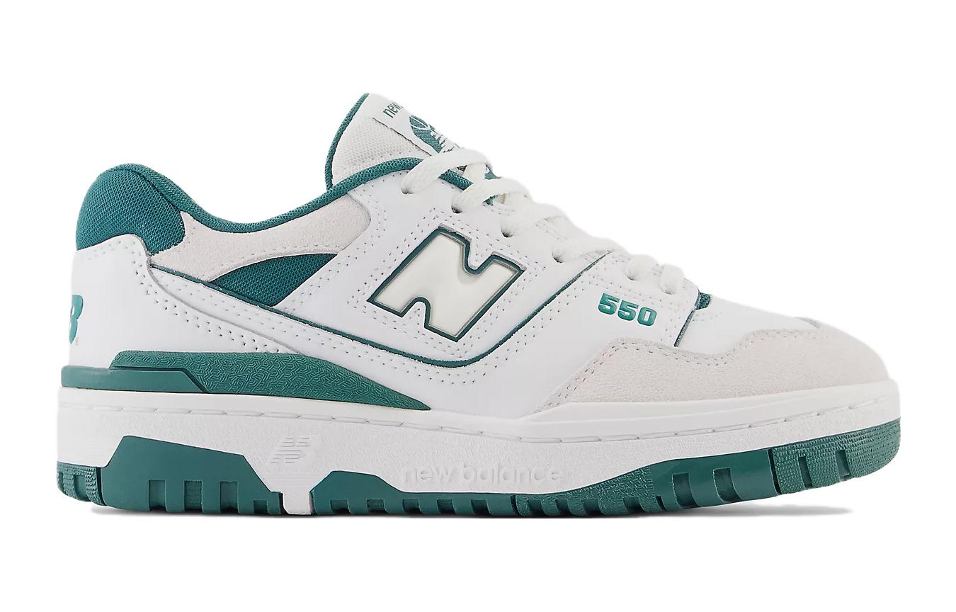Детские кроссовки 550 "Vintage Teal" New Balance, белый — фото 2