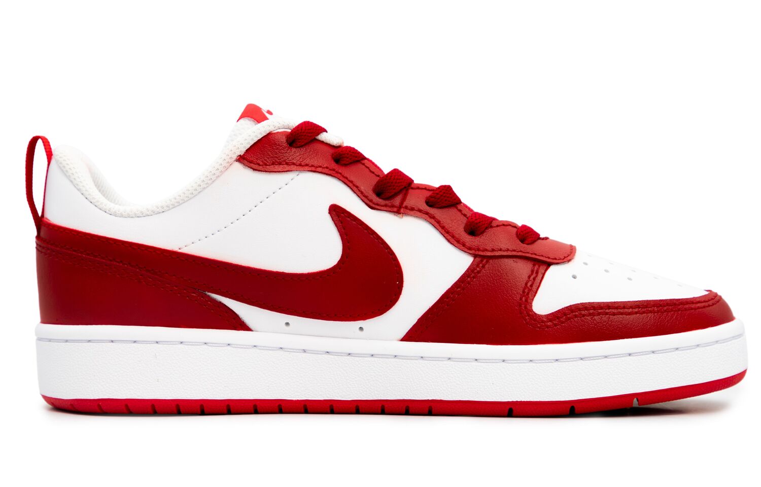Court Borough Good Fortune And Prosperity Абразивостойкие Легкие Амортизирующие Противоскользящие Низкие Nike, белый красный — фото 3