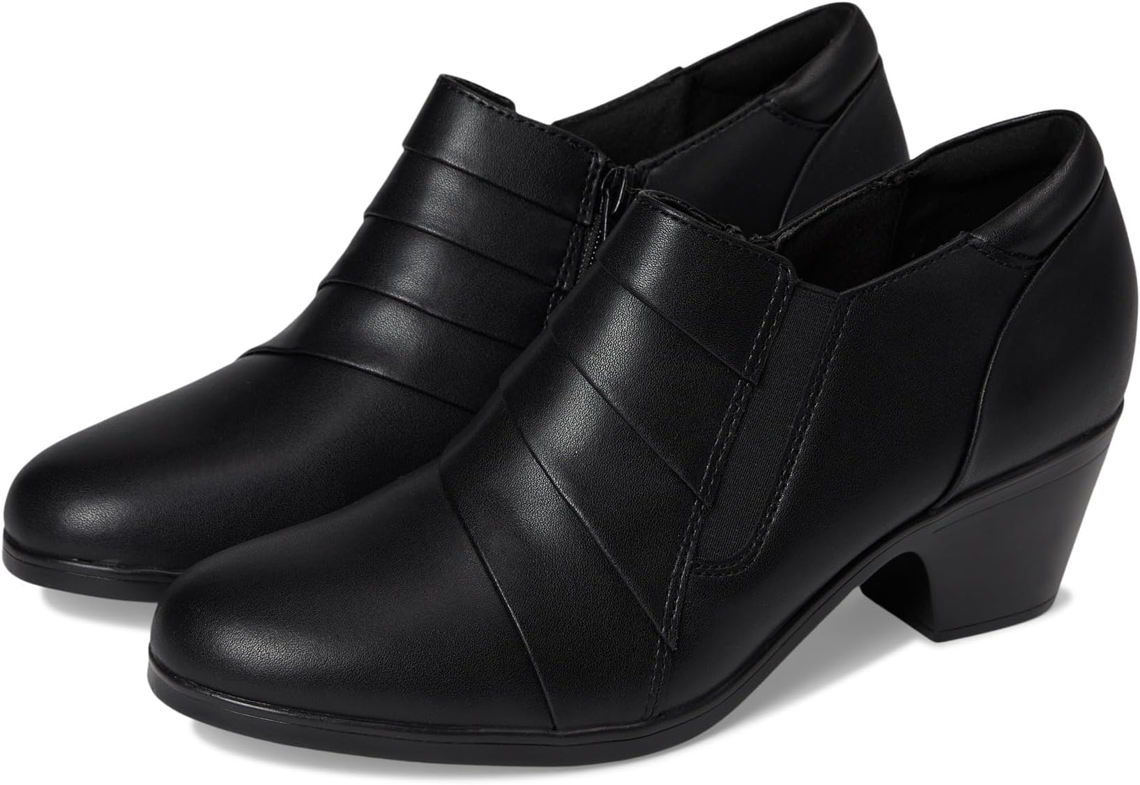 Туфли Clarks Women's Emily 2 Pearl, Black Leather