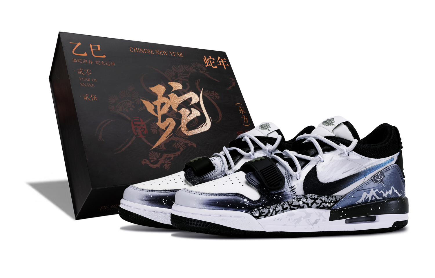 

Jordan Легкие баскетбольные кроссовки Air Legacy Ice Island Time Low top для подростков, черный серый синий