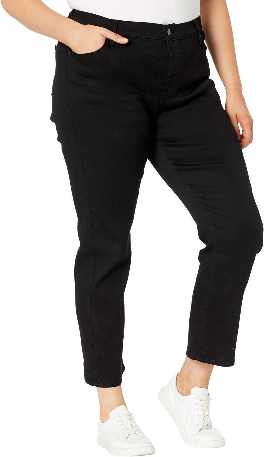 

Джинсы Levi's Womens 724 High-Rise Straight, цвет Soft Black