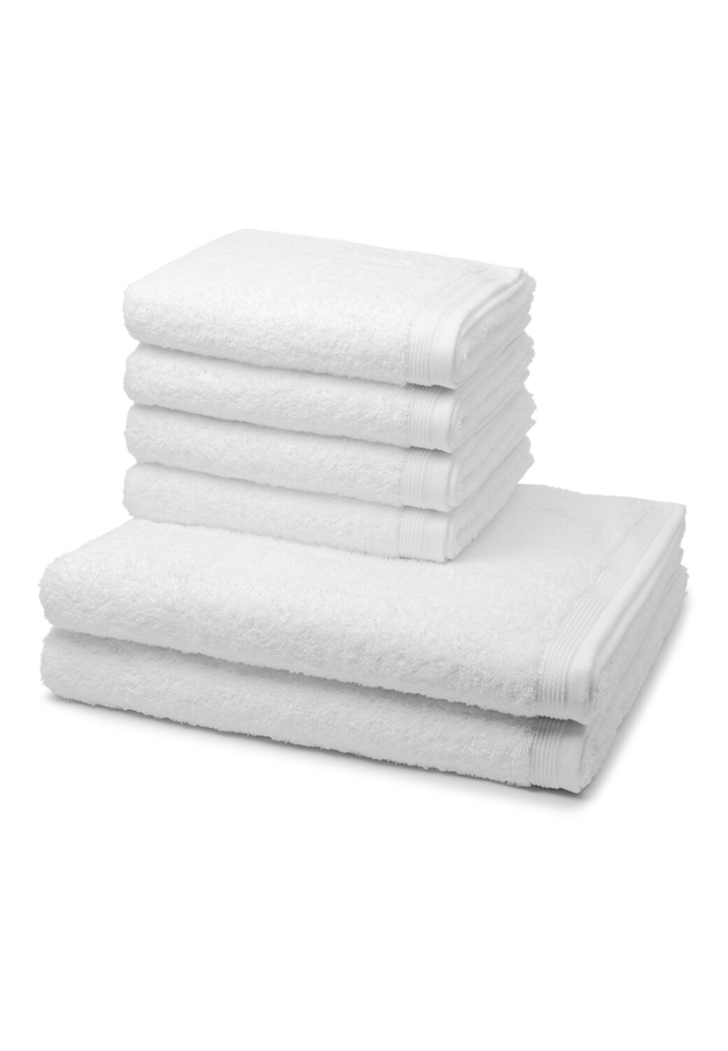 

Полотенце для ванной Möve 4 X 2 X Duschtuch im Set Superwuschel, цвет Snow