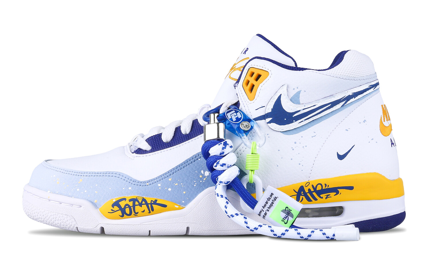 

Винтажные баскетбольные кроссовки Nike Flight Legacy унисекс, Simple white blue