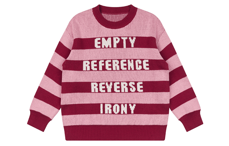 

EMPTY REFERENCE Свитер Unisex Pink