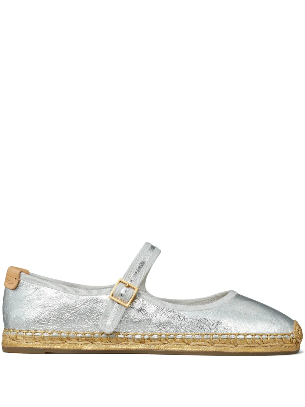 Эспадрильи Мэри Джейн Tory Burch, серебяный