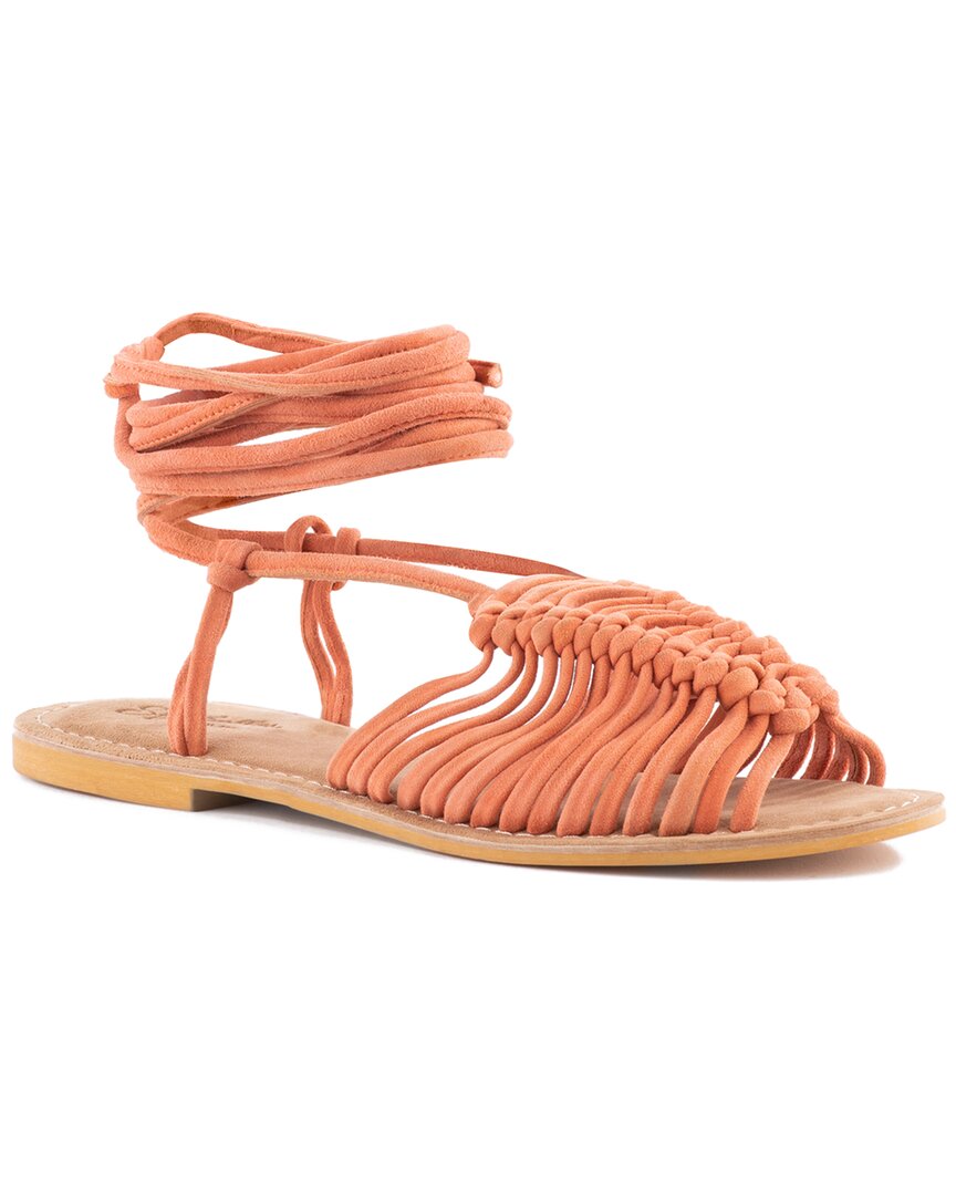 Замшевые сандалии Seychelles Distant Shores, цвет coral suede