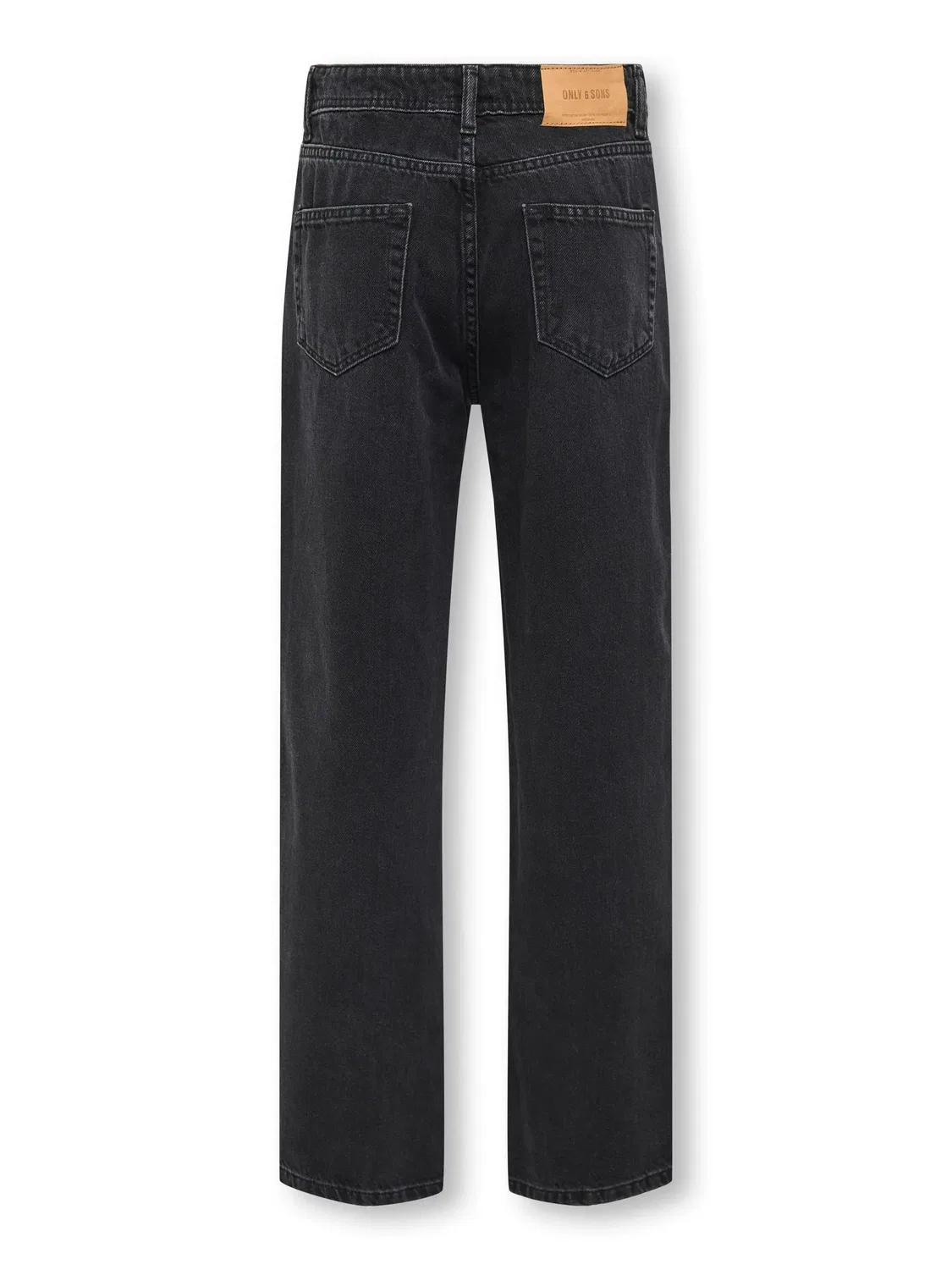 Джинсы свободного кроя ONLY & SONS Junior, washed black — фото 2