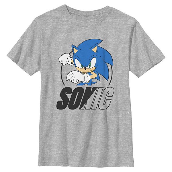 

Футболка с принтом для мальчиков 4-7 лет Sonic The Hedgehog