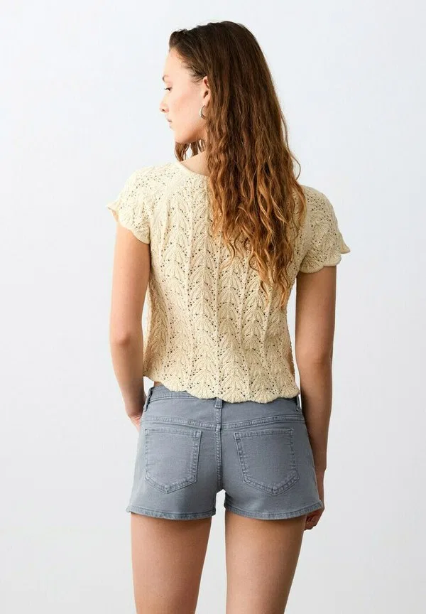 Подростковые джинсовые шорты Mango Kids, Blue Denim — фото 2
