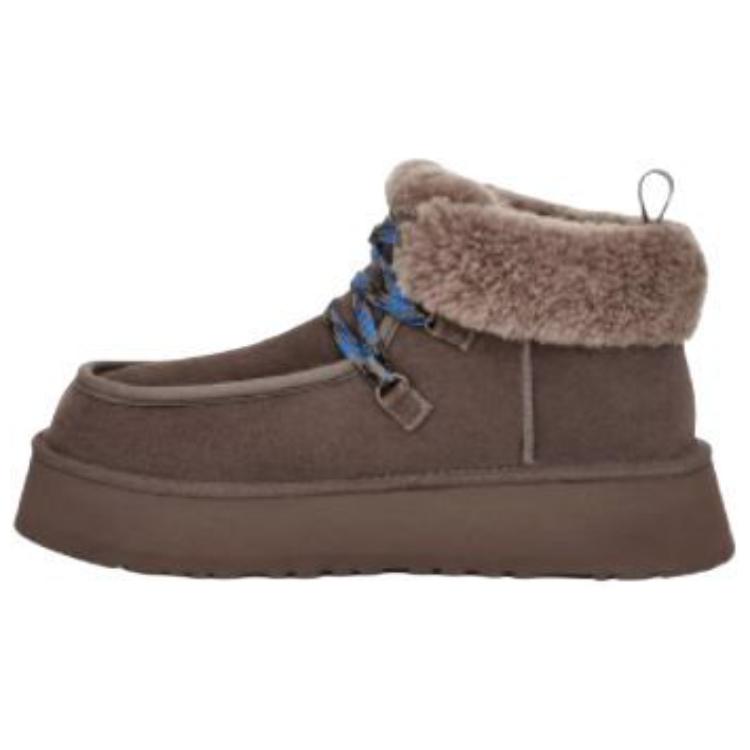 UGG Тёплые короткие зимние сапоги женские Thundercloud Gray, цвет Thunder Cloud