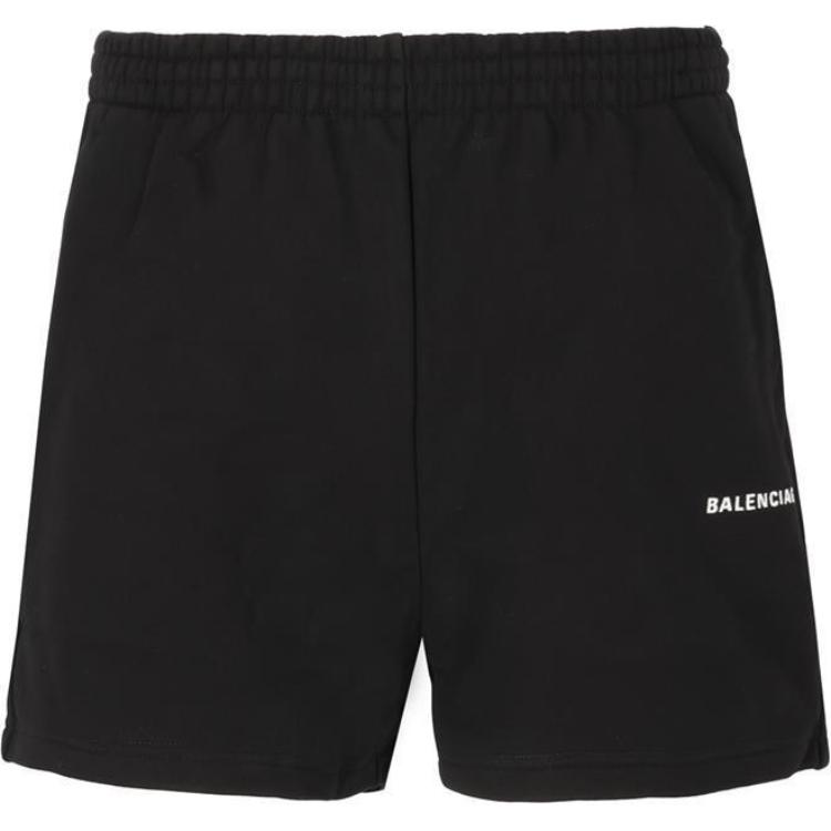 Balenciaga Повседневные шорты мужские черные — фото 4