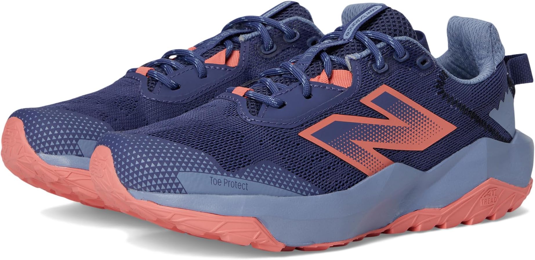 

Кроссовки New Balance Kids DynaSoft Nitrel v6, цвет Dream State/Sunfade Red/Dusk Shower