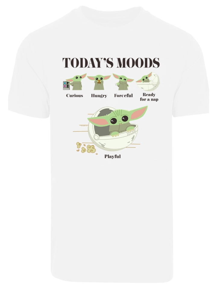 

Футболка Настроения ребенка Мандалорца из Звездных войн, белая F4NT4STIC, Белый, Футболка Настроения ребенка Мандалорца из Звездных войн, белая F4NT4STIC