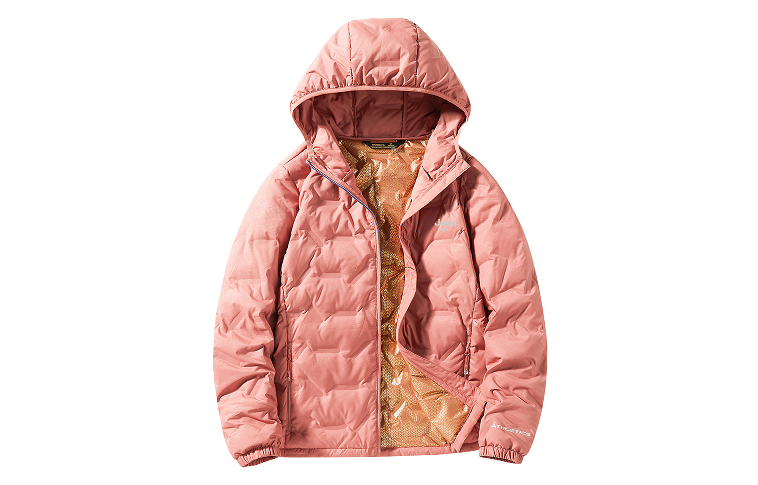 

JEEP SPIRIT Унисекс пуховик, Coffee Pink