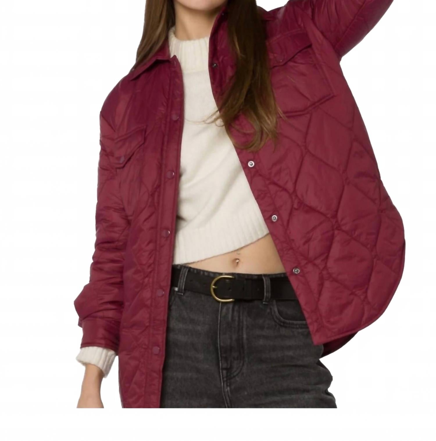 

Куртка Elenor Jacket In Wine Velvet Heart, Wine